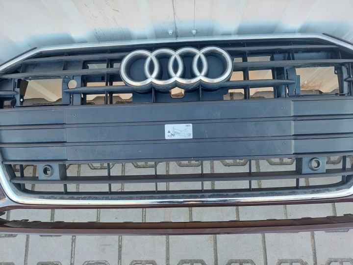 фото №6, Audi a6 c8 4k бампер перед передній решітка