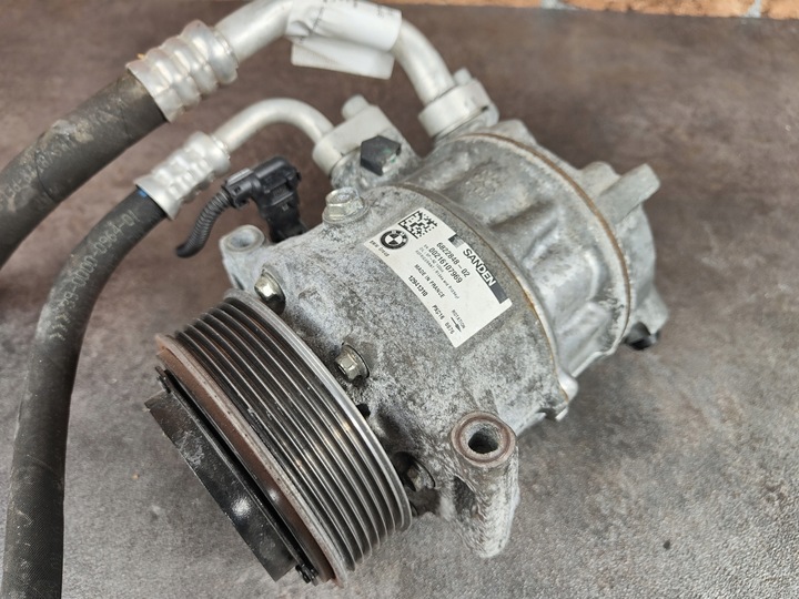 фото №11, Компрессор компрессор кондиционера bmw f90 f91 f96 g05 g06 g16 g30 6822848