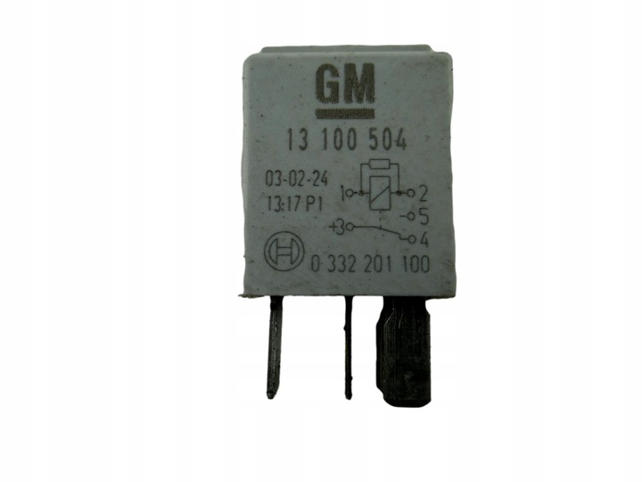 фото №1, Реле gm opel corsa c 13 100 504