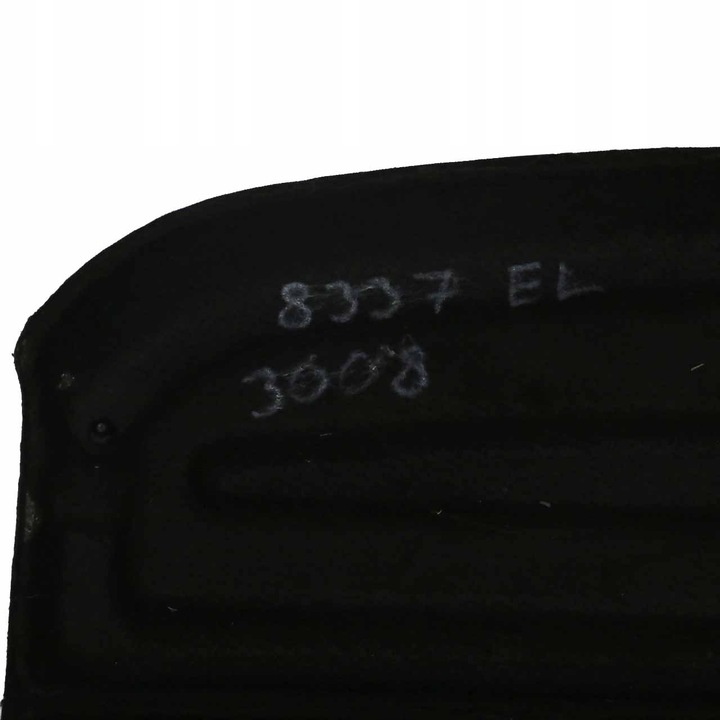 фото №14, Peugeot 3008 полиця багажника задня чорна 8337 el