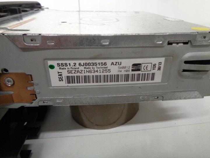 фото №5, Seat ibiza iv 4 радіо mp3 6j0035156 technisat