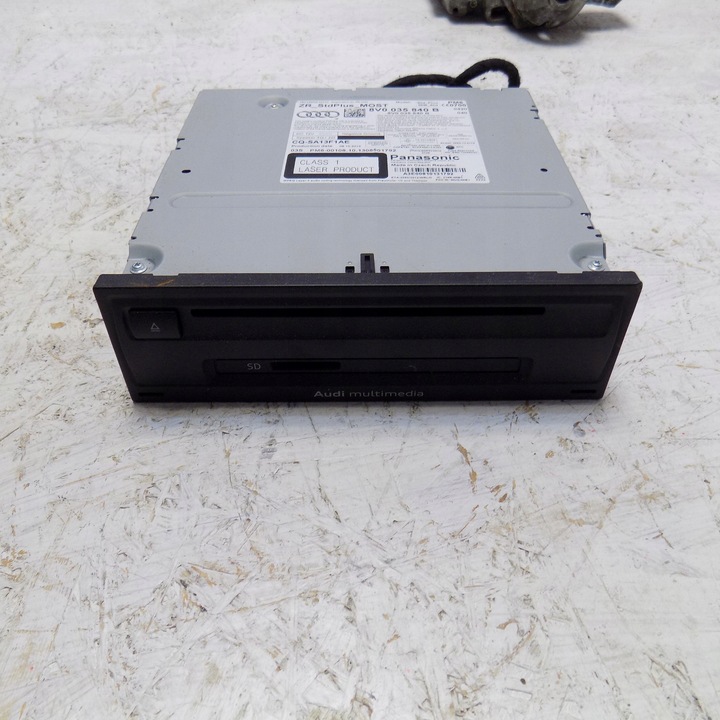 фото №1, Audi mib std блок управления считыватель радио 8v0035840b