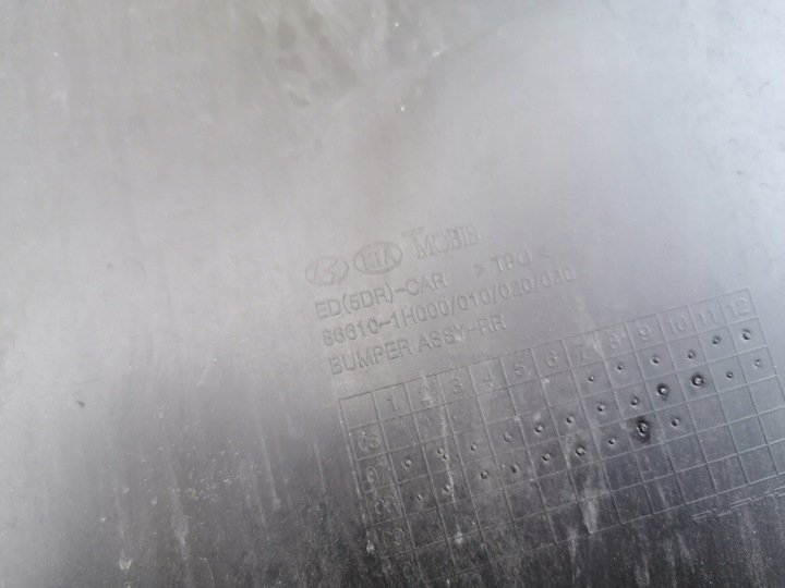 фото №8, Бампер зад задній kia ceed 1 i hb 2006-2009r