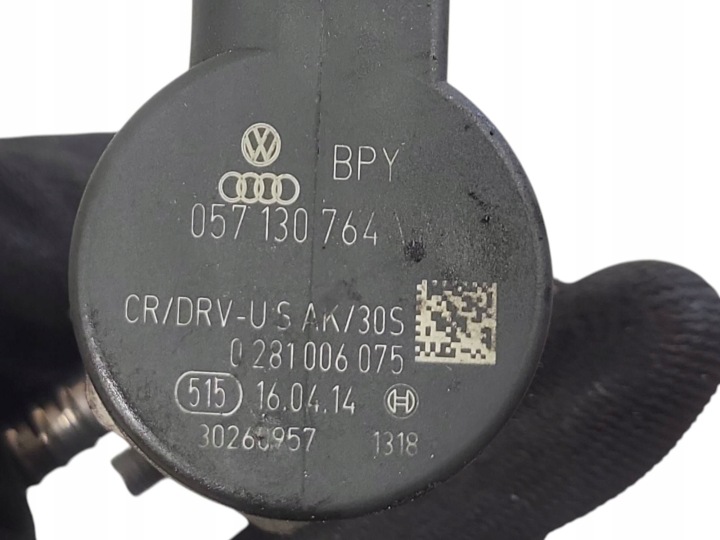 фото №8, Комплект системы wtryskowego audi a3 s3 8v 0445010537