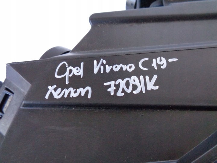 фото №8, Лампа права фара opel vivaro c 19- zafira d ксенон