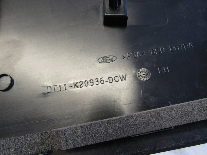 фото №10, Ford transit connect ii молдинг дверь правая зад dt11k20936dcw