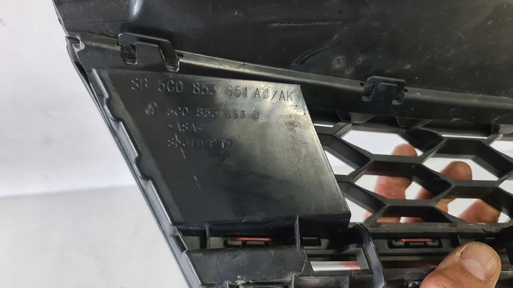 фото №7, Решётка радиатор решётка радиатора vw golf vii gti 5g0853651aj ak