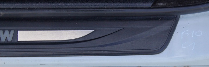 фото №3, Накладки планки внутрішні декоративний порогові пороги bmw f10 f11