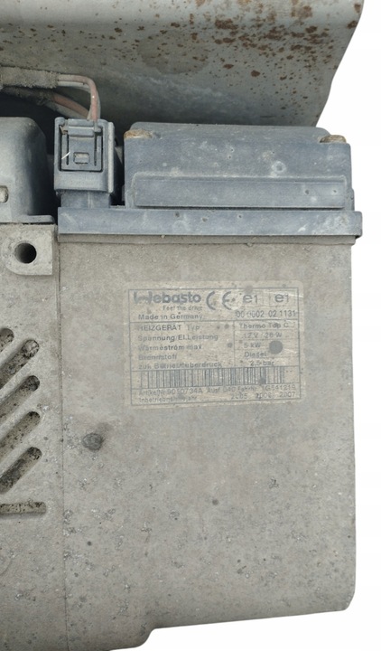 фото №3, Обігрів стояночний вебасто chrysler grand voyager iv 2005r 2,8 crd