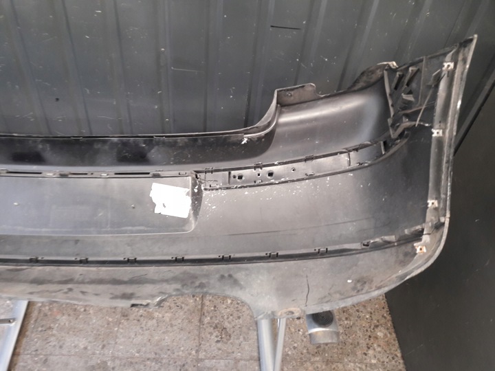 фото №10, 6q6807421 бампер зад vw polo iv чорний