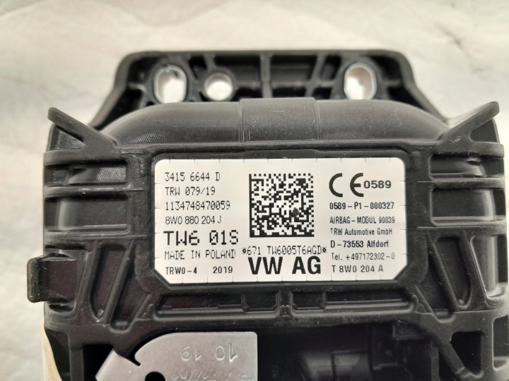 фото №5, Audi a4 a5 f5 8w подушка  подушка пасажира праве перед 8w0880204j