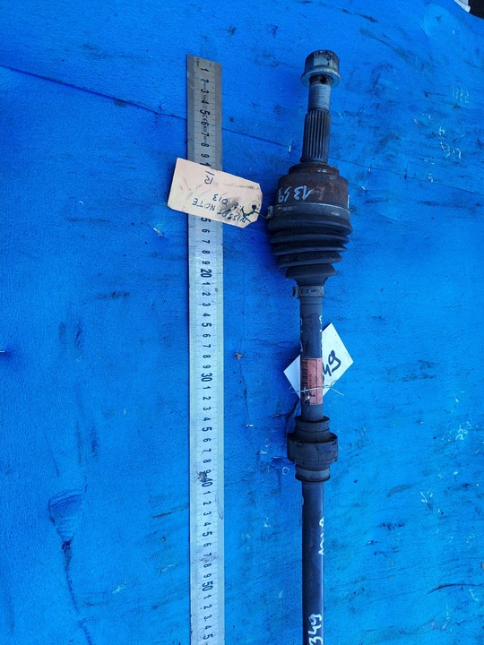 фото №1, Полуось note 2013 r 1.2 b правая 391003va0a