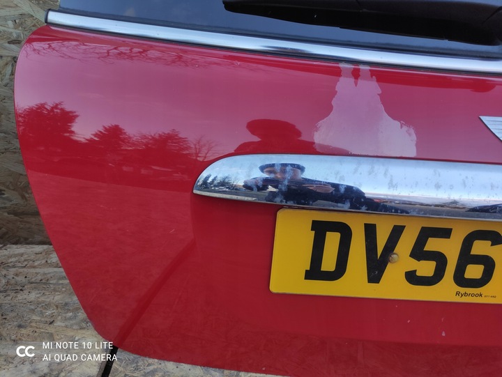 фото №7, Mini cooper r56 кришка зад a25/9 red 851 блакитний a63