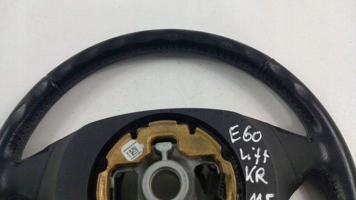 фото №6, Bmw 5 e60 e61 рестайлінг кермо мультифункція шкіра