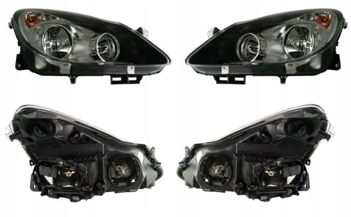 фото №1, Фара лампа opel corsa d 06-11 opc valeo l+p