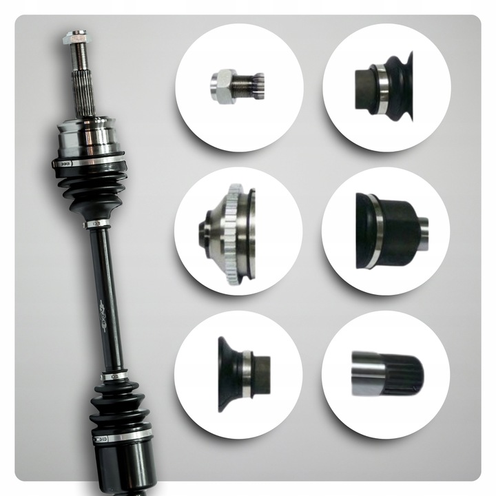 фото №8, Піввісь ліва smart forfour 454 1.1 1.3 1.5 механічна коробка передач нова