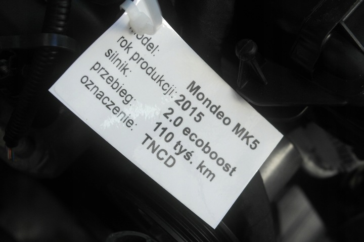 фото №8, Ford mondeo mk5 двигатель комплектный 2.0 ecoboost tncd 110tys.km 2015 гарантия