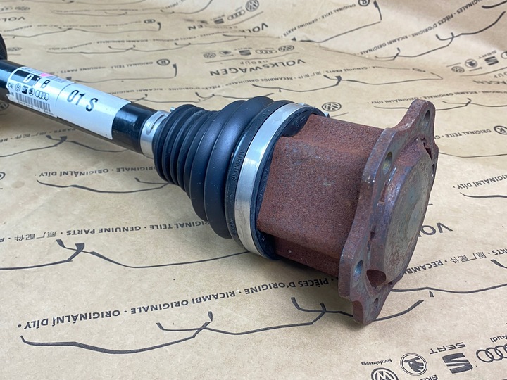 фото №3, Gd audi a8 4h 4.2fsi полуось левая правая 4h0407271b