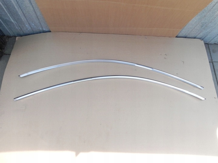 фото №6, Audi a7 c7 s7 rs7 рестайлінг планка планки дахові хром