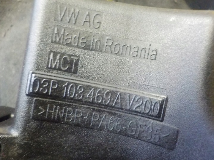 фото №7, Fabia polo ibiza roomster 1.2 tdi 11r 75km cfw крышка клапанов 03p103469a