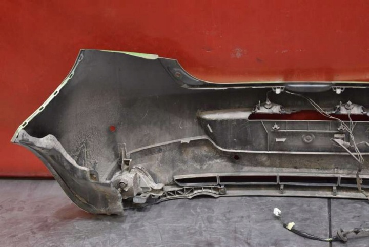 фото №15, Задний бампер зелёный pdc mazda 2 de 3d 07-10