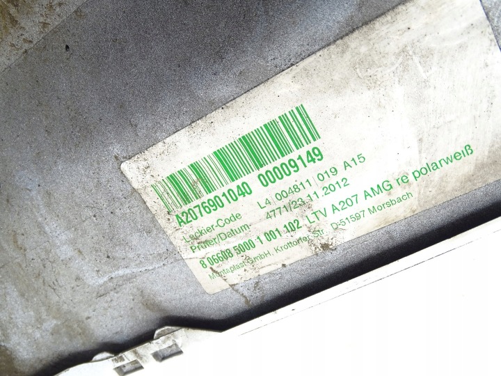 фото №10, Молдинг накладка пороговая правая mercedes w207 c207 amg a2076901040