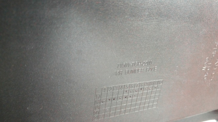 фото №12, Honda civic x10 тип r бампер зад 71501-tgh-zz00