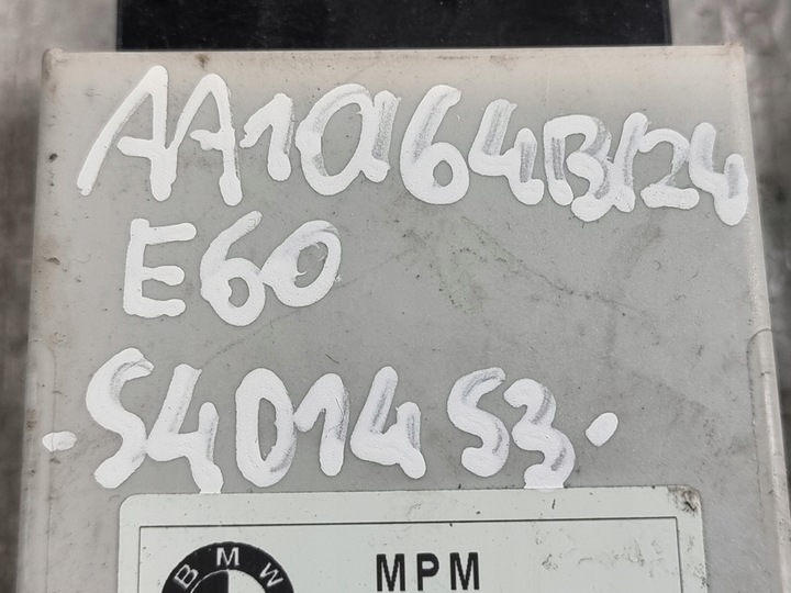 фото №7, Модуль блок керування насоса пального оригінальний номер 6939655 bmw серії 5 e60 530d 03r