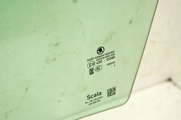 фото №7, Ub151 skoda scala стекло двери левые перед 22r 657845201