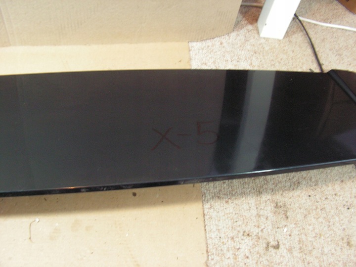 фото №7, Bmw x5 спойлер кришки планка зелена e53