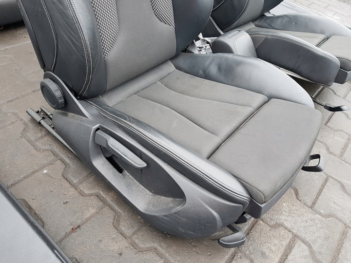 фото №8, Audi a3 8v 13-16r s-line hb сидіння напівшкіра диван 3d