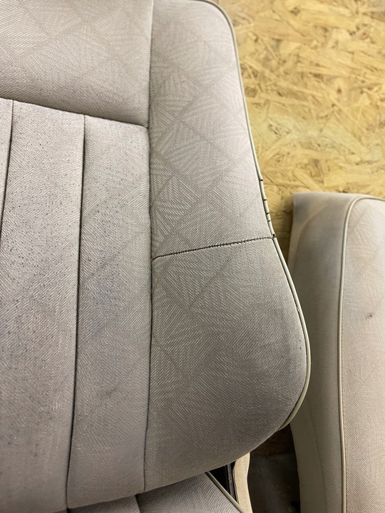 фото №8, Сиденья передний задние светлый bez ёлочка mercedes w124