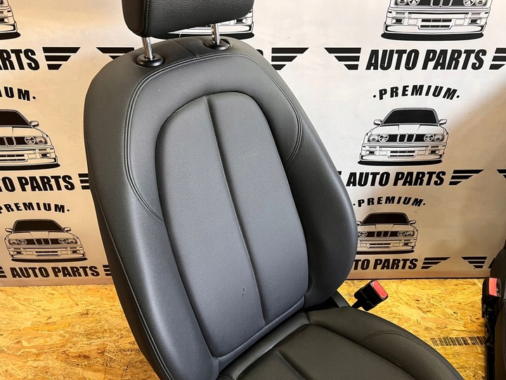 фото №7, Bmw x1 f48 сиденья диван комплект чёрная кожа