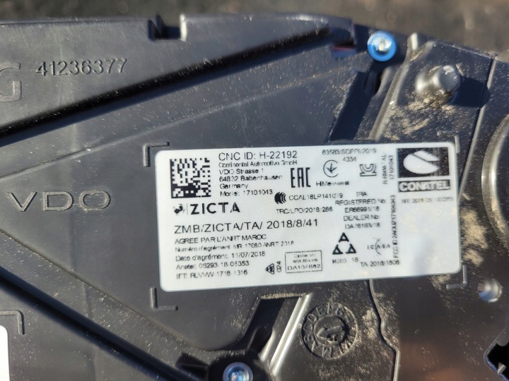 фото №6, Спідометр  прилади vw volkswagen polo 2g 2g0920740j
