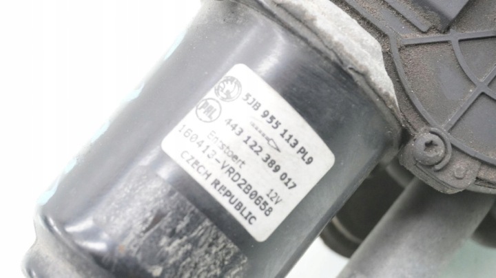 фото №6, Механизм моторчик дворник перед skoda fabia iii 5jb955113