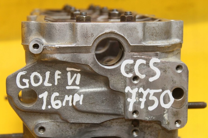 фото №16, Головка golf vi skoda seat 1.6 mpi ccs 06b103373t