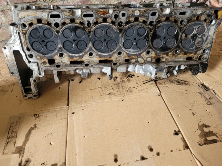 фото №11, Bmw f13 f30 f16 головка циліндрів двигуна 3.0 d n57 n57d30b 313km 7812929