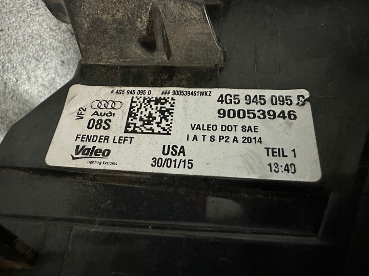 фото №10, Лампи зад audi a6 c7 рестайлінг led usa 4g0 америка комплект