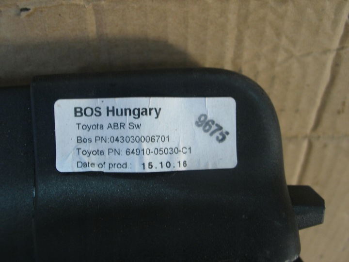 фото №8, Ролета багажника toyota avensis t27 08-15r. 64910-05030-c1