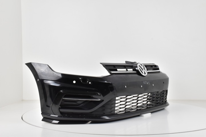 фото №8, Volkswagen golf 7 рестайлинг r-line 2017- бампер передний