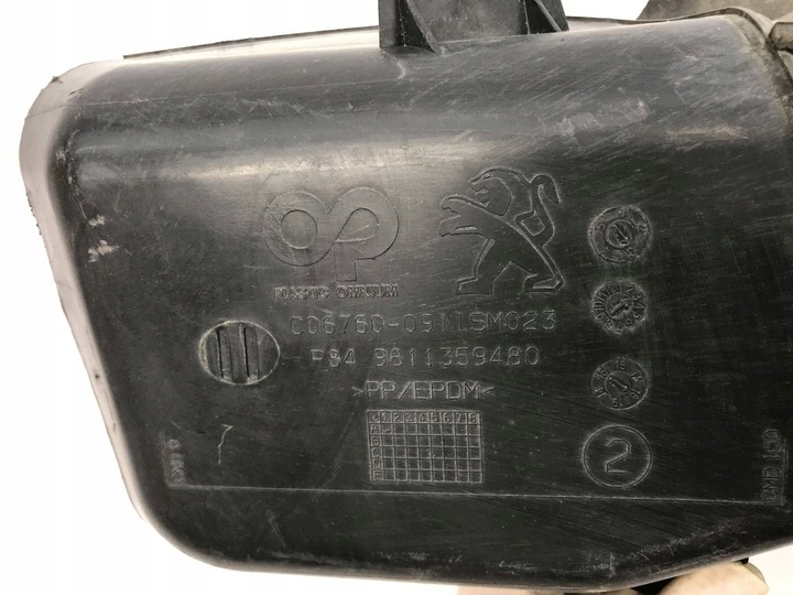 фото №11, Впуск руль воздуха интеркулер peugeot 3008 ii 5008 ii 9811359480