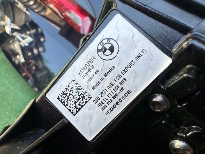 фото №5, Крышка задняя лампы фара бампер задний задние bmw x4 g02 416 европа