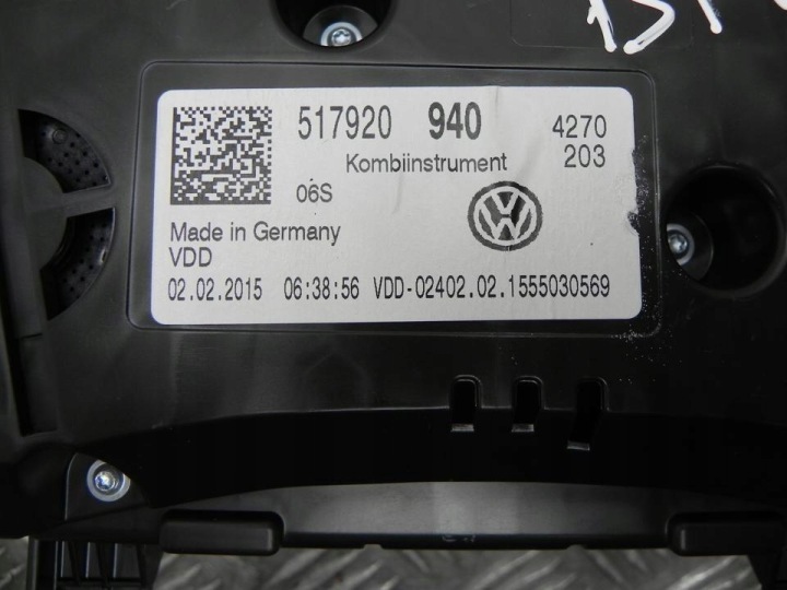 фото №5, Торпедо роздавальна volkswagen golf sportsvan 2015 mph km/h механічна skrzy