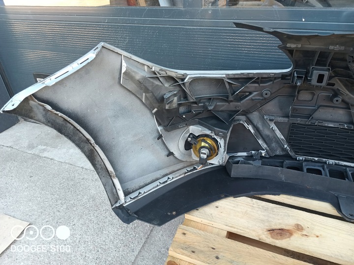 фото №7, Seat altea i toledo iii рестайлинг 10-15 бампер перед переднее серебряный ls7y