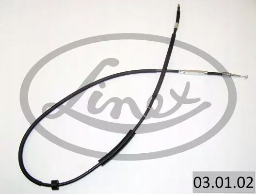 фото №2, Linex 03.01.02 трос гальма audi a4 лівий/правий