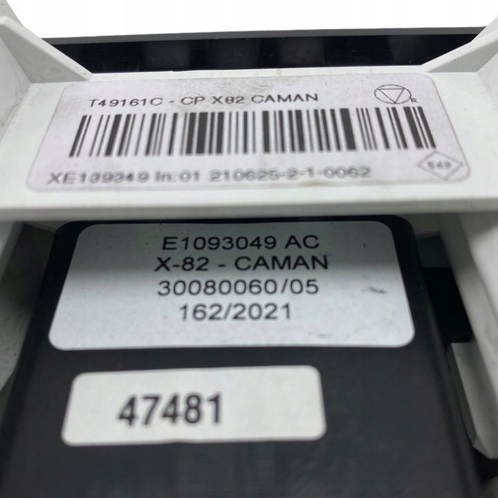 фото №14, Новый оригинальный номер панель управление кондиционера trafic iii vivaro b talento nv300