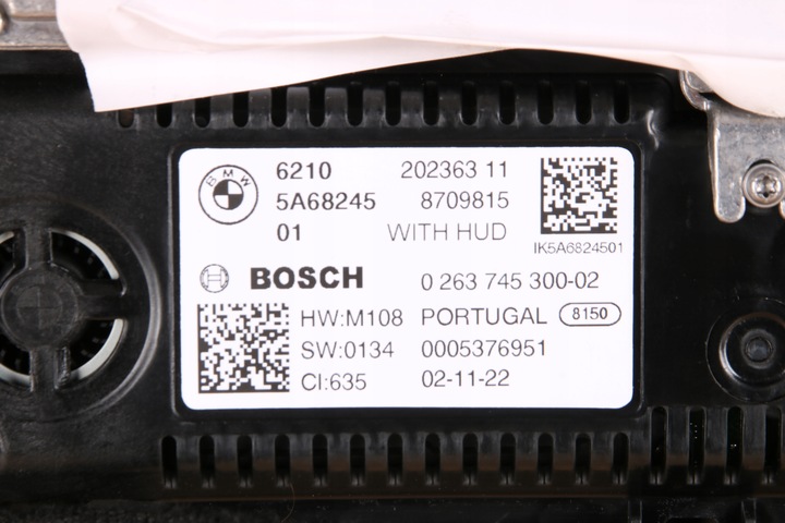 фото №8, Bmw g20 g21 g22 g23 g26 g30 g31 спидометр приборы live cockpit hud 5a68245