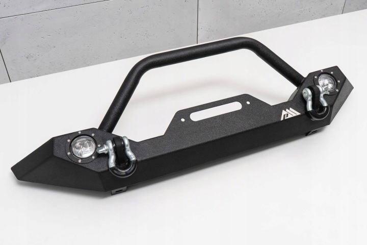 фото №6, Jeep wrangler yj/tj 1987-2006 бампер передний з led aspen 51-0034