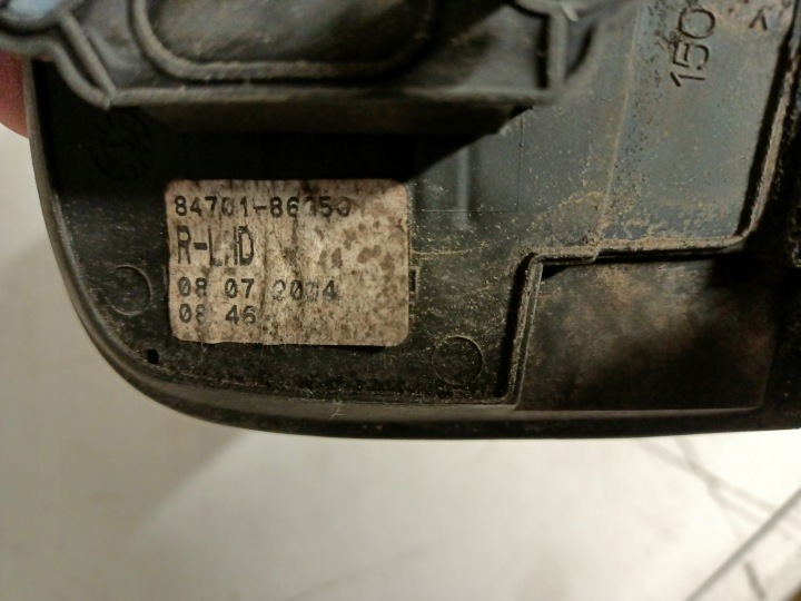 фото №6, Дзеркало праве електричні subaru justy suzuki ignis 03-08