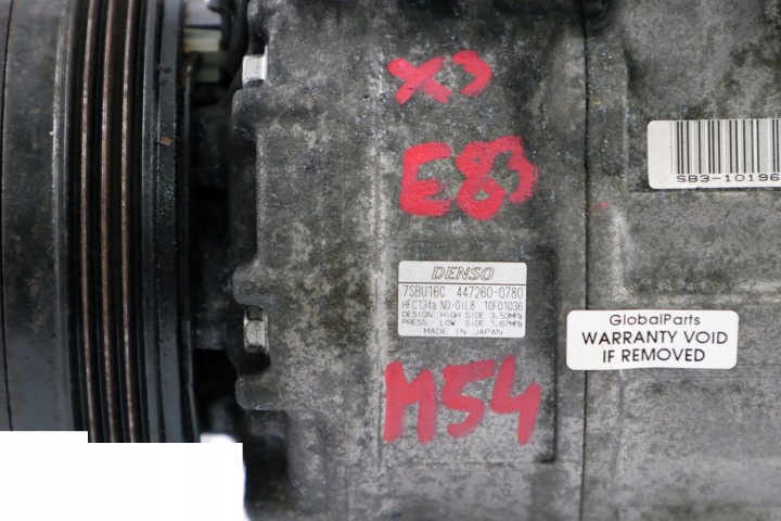 фото №9, Bmw x3 e46 e83 m54 кондиціонер компресор кондиціонера насос 6916232